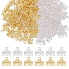 120Pcs 2 Colors Alloy Chandelier Component Links DIY-GO0003-53-1