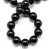 Natural Obsidian Bead Strands G-R173-14mm-02-2