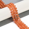 Natural Orange Aventurine Beads Strands G-H057-A02-01-2