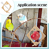 Wooden Bird Feeder AJEW-FG0004-81A-5
