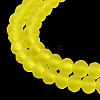 Transparent Glass Beads Strands X1-EGLA-A034-T6mm-MD29-5