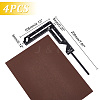2 Sets Acrylic Book Cover Guide AJEW-UN0001-93B-4