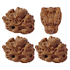 4Pcs Wood Beads WOOD-PH0003-90C-1