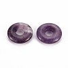 Natural Amethyst Pendants G-T122-66M-2