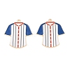 Sport Alloy Enamel Pendants ENAM-C035-01G-1