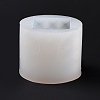 Rhombus-shaped Cube Candle Food Grade Silicone Molds DIY-D071-07-3