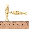 Rack Plating Brass Micro Pave Cubic Zirconia Pendants LS-KK-M309-38D-G-3