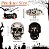 20Pcs Alloy Skull Shank Buttons FIND-PH0026-24B-2