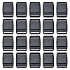 20Pcs Plastic Quick Contoured Side Release Buckle KY-NB0001-45-1