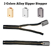 36 Sets 3 Color Alloy Cord Ends FIND-DC0004-64-5