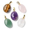 Natural Mixed Gemstone Pendants G-E603-03G-1