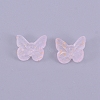 Transparent & Frosted Czech Glass Beads KY-CJC0004-02K-1