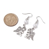 Tibetan Style Alloy Dangle Earrings EJEW-JE05956-01-3