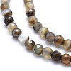Natural Agate Beads G-J371-14-4mm-3