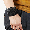 1Bag Mixed Styles Adjustable PU Leather Cord Braided Bracelets for Unisex BJEW-CL0001-47C-6