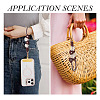 Hand-woven Flower Pendant Decorations KEYC-TAC0009-02KCG-08-6