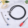 Plastic Sink Drain Pipe Connector AJEW-WR0003-68-4