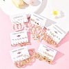 6Sets 6 Styles Alloy & Rhinestone Earring Sets for Women EJEW-FS0001-26-1