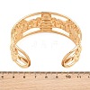 Summer Beach 304 Stainless Steel Open Cuff Bangles for Women SA-CBA9AC8-02C-G-2