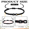 1Pc Adjustable Nylon Cord Braided Bracelets for Women Men BJEW-LP0001-31A-I-2