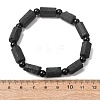 Natural Tourmaline Beads Stretch Bracelets for Women Men BJEW-C154-01-5