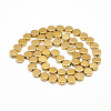 Electroplate Non-magnetic Synthetic Hematite Beads Strands G-T060-10mm-01F-2