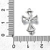 Brass Micro Pave Cubic Zirconia Pendants KK-K400-40P-3