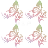 PVC Butterfly Car Decals ST-WH0005-02C-1