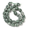 Natural Green Spot Jasper Beads Strands GG-CBAF8A8-A01-01-5
