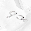 1 Pair Brass Moon Hoop Earrings EJEW-LP0007-116P-3