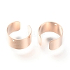 304 Stainless Steel Ear Cuff Findings STAS-H151-09RG-2