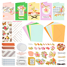 DIY Festival Envelope & Card Kids Craft Kits DIY-WH0488-66A