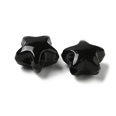 Opaque Acrylic Beads OACR-C016-30N-1