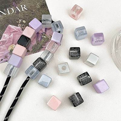 Opaque Acrylic Beads OACR-I013-20-1
