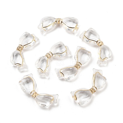 Plating Acrylic Beads X-OACR-Q084-14A-1