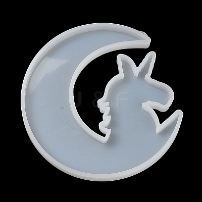 Moon DIY Silhouette Silicone Molds DIY-F148-02D-1