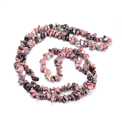 Natural Rhodonite Beads Strands X-G-F328-23-1