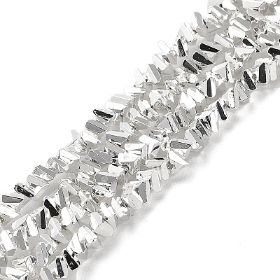Electroplate Glass Beads Strands X-EGLA-D030-16A-06-1