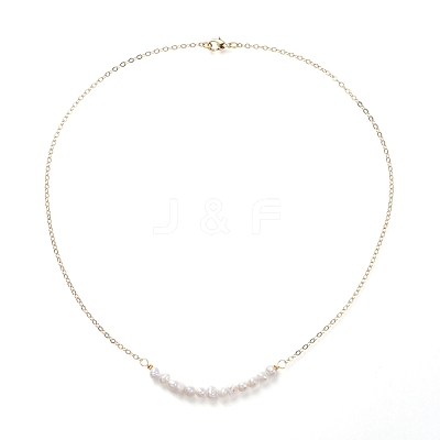 Natural Cultured Freshwater Pearl Beaded Necklaces X-NJEW-JN02746-1