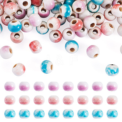 200Pcs Handmade Porcelain Beads PORC-TA0001-61B-1