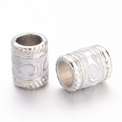 Enamel Alloy European Beads EA8640-4-1