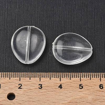 Teardrop Transparent Acrylic Beads X-TACR-R122-A01-1