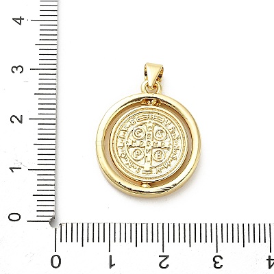 Brass Pendants KK-D011-01A-G-1