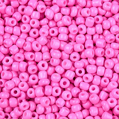 Baking Paint Glass Seed Beads SEED-S001-K2-1