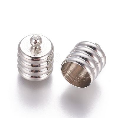 Brass Cord Ends KK-D218-13x10-P-1