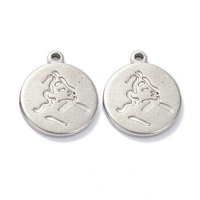 Tarnish Resistant 304 Stainless Steel Pendants STAS-K216-27P-1