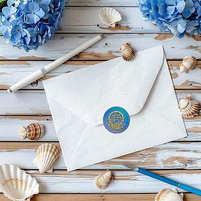 Wax Seal Stamp Set AJEW-WH0208-1220-1