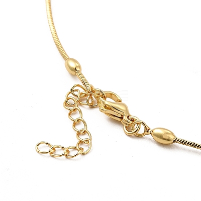 Rack Plating Brass Satellite Chain Necklace for Women NJEW-F304-02G-1