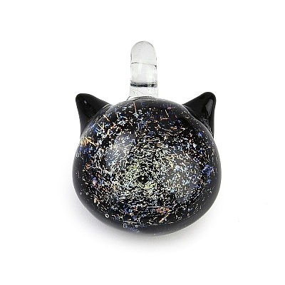Handmade Lampwork Pendants LAMP-Q005-05A-1