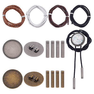 DIY Poirot Tie Accessories Kits DIY-NB0013-40-1
